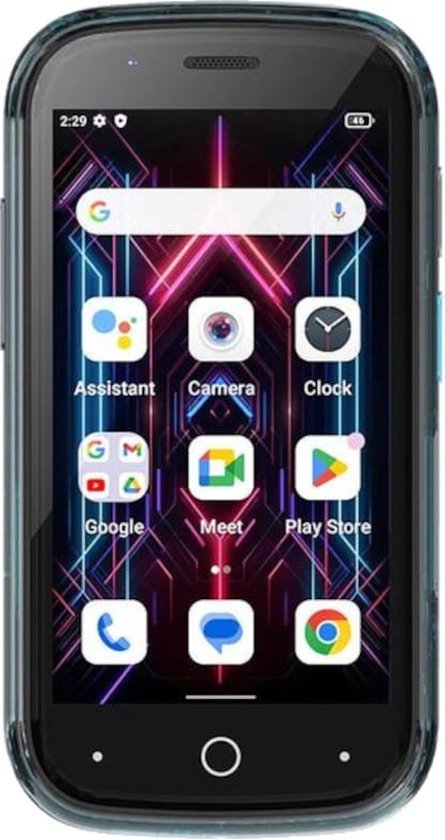 Unihertz Jelly Star 7,62 cm (3") Double SIM Android 13 4G USB Type-C 8 Go 256 Go 2000 mAh Bleu