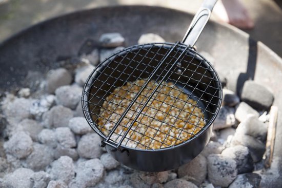 Esschert Design - Poêle à pop-corn - Feu de camp