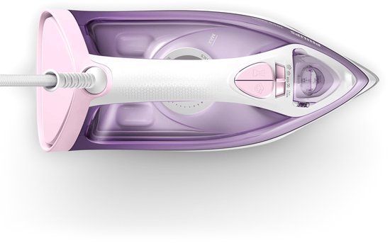 Philips série 3000 DST3010/30 - Fer à repasser - Fer à vapeur - Semelle en céramique - 2 000 W - Violet/Blanc