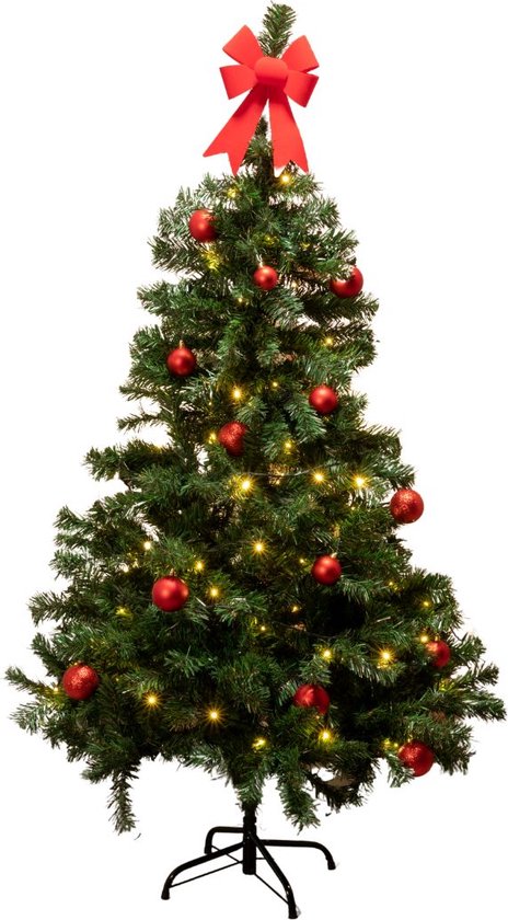 Cadeaux de Noël : sapin de Noël artificiel de 150 cm - Sapin de Noël avec support - Sapin de Noël en plastique - Décoration de Noël d'intérieur - Vert
