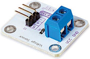Capteur de tension Whadda, analogique, 0-25 VCC, Arduino, blanc