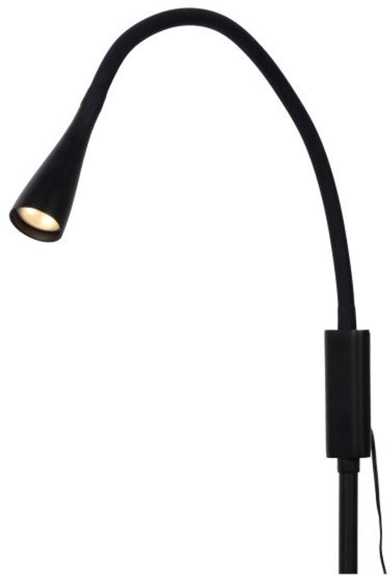 Lucide ZOZY - Lampe de lecture - LED à 3 niveaux de luminosité - 1x4 W 3000 K - Noir