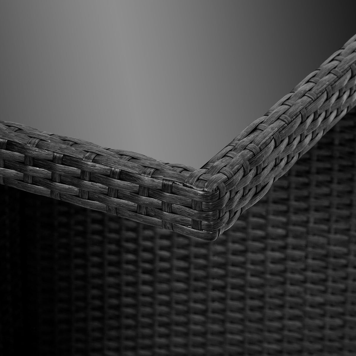 Tectake® Plateaux de table en verre pour mobilier de salon - Uniquement les 4 plateaux en verre