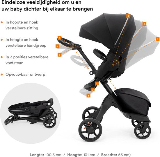 Poussette Stokke® Xplory® X - Jaune doré
