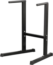 Yaheetech : barre de traction et station de dips robuste, 84 x 79 x 107 cm – Noir mat – Métal