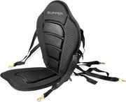 Supper SUP Board Seat - Siège de kayak pour SUP Board - Siège de kayak réglable - Siège de SUP confortable avec dossier - Noir