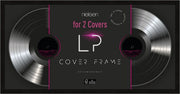 VDD - LP Exchange list - Exchange frame - LP frame - LP list - list for 2 LP records - Exchange frame black