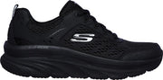 Baskets Skechers D'Lux Walker-Infinite Motion pour femme - Noir
