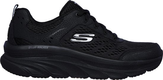Baskets Skechers D'Lux Walker-Infinite Motion pour femme - Noir