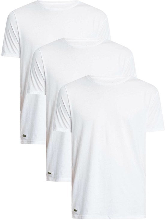 T-shirts Lacoste Lounge pour homme (lot de 3) - Taille XXL