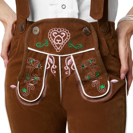 Dressforfun Lederhose Walchensee XL - déguisement déguisement halloween déguisement soirée carnaval déguisement soirée carnaval - 302823