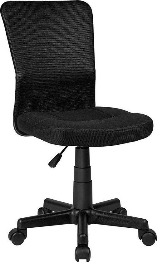tectake® - Siège de travail de bureau - design noir