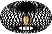 Plafonnier Nolt - Plafonnier E27 Lampe - Industriel - ⌀ 40cm - Noir