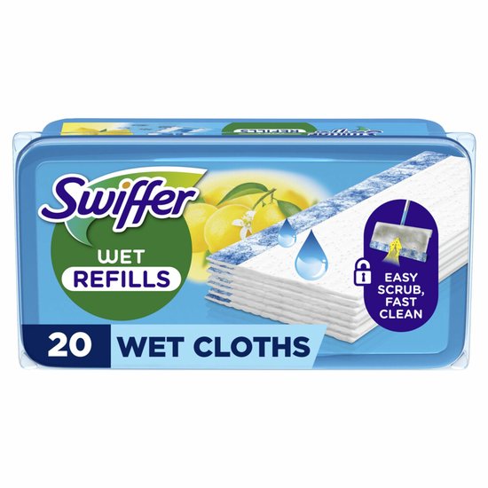 Swiffer - Système de nettoyage - Freshwet 20 pièces