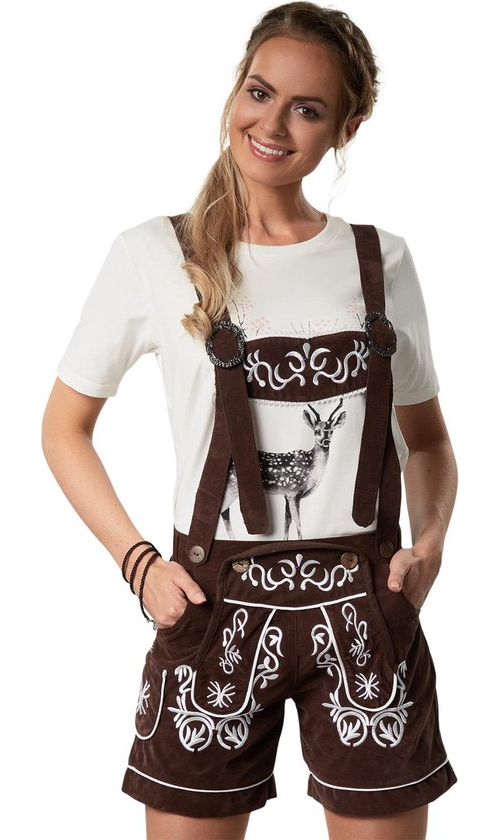 Dressforfun Lederhose Weißensee XL - déguisement costume halloween déguisement carnaval déguisement carnaval déguisement carnaval - 302803