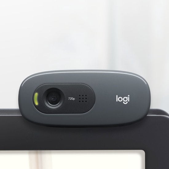 Logitech C270 - Webcam HD 720p - 3 Mpx - Gris