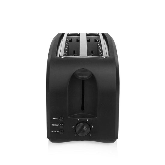 Grille-pain Tristar BR-1046 - 1 400 W - 7 niveaux de brunissage - 2 fentes pour 4 tranches de pain - acier inoxydable