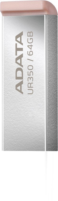 Clé USB ADATA UR350 64 Go, USB Type-A 3.2 Gen 1 (3.1 Gen 1), marron