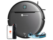 Aspirateur robot SoFresh - Puissance d'aspiration de 6 000 Pa - Noir