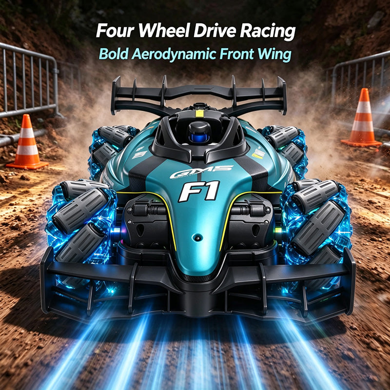 Voiture de cascade RC 4DRC à commande gestuelle pour les enfants de 6 à 12 ans - 2,4 GHz