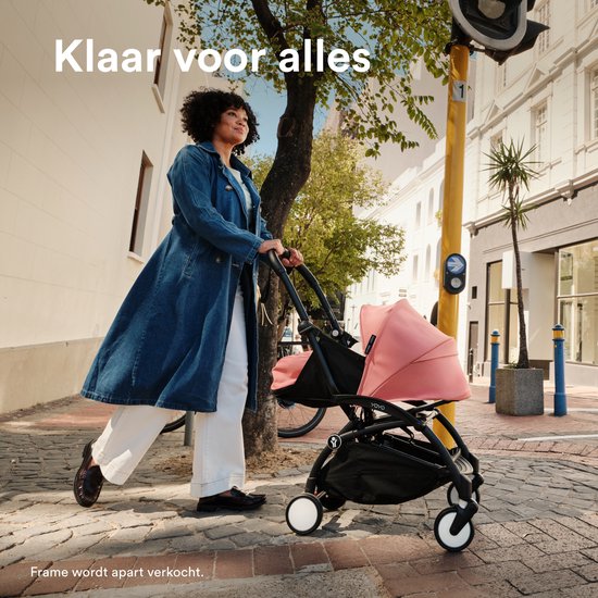 Stokke YOYO 0+ Newborn Pack, Ginger - Comprend un matelas, un pare-soleil extensible et un harnais à cinq points - Nécessite un châssis YOYO (vendu séparément)
