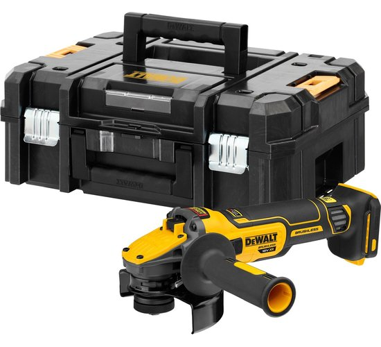 Meuleuse d'angle sans fil DeWALT DCG409NT 125 mm 18 V XR FlexVolt Advantage Basic Body en TSTAK