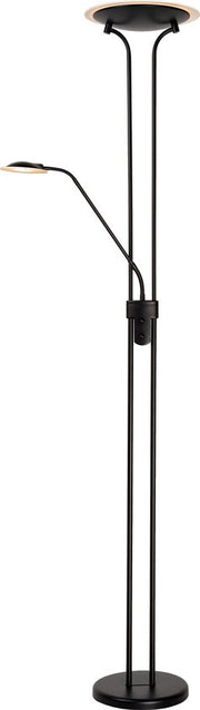 Lucide CHAMPION-LED - Lampe de lecture - Ø 30 cm - LED à intensité variable - 3000 K - Noir