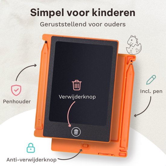 Partizzle 12x Tableau à dessin magnétique pour enfants - Mini tableau noir / Tablette à dessin LCD avec écran - Dessin créatif - Cadeaux d'entreprise Tableau de dessin éducatif - Petits cadeaux d'entreprise - Grabbelton Treat Gifts - 11 cm / 4 Couleurs