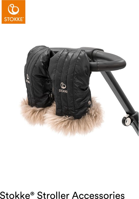 Mitaines pour poussette Stokke® - Noir onyx