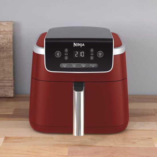 Ninja Airfryer XL PRO AF140EUCM 4,7 litres, friteuse à air chaud autonome, rouge cannelle, avec 4 programmes de cuisson - Meilleur achat