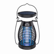 Vulpes Goods® Repellent - Mosquito lamp PRO - Electric Insect Killer - Fly lamp - Insect lamp - UV mode & Night light - Suspendable - Rechargeable & Solar - Waterproof - Incl. collection tray & cleaning brush