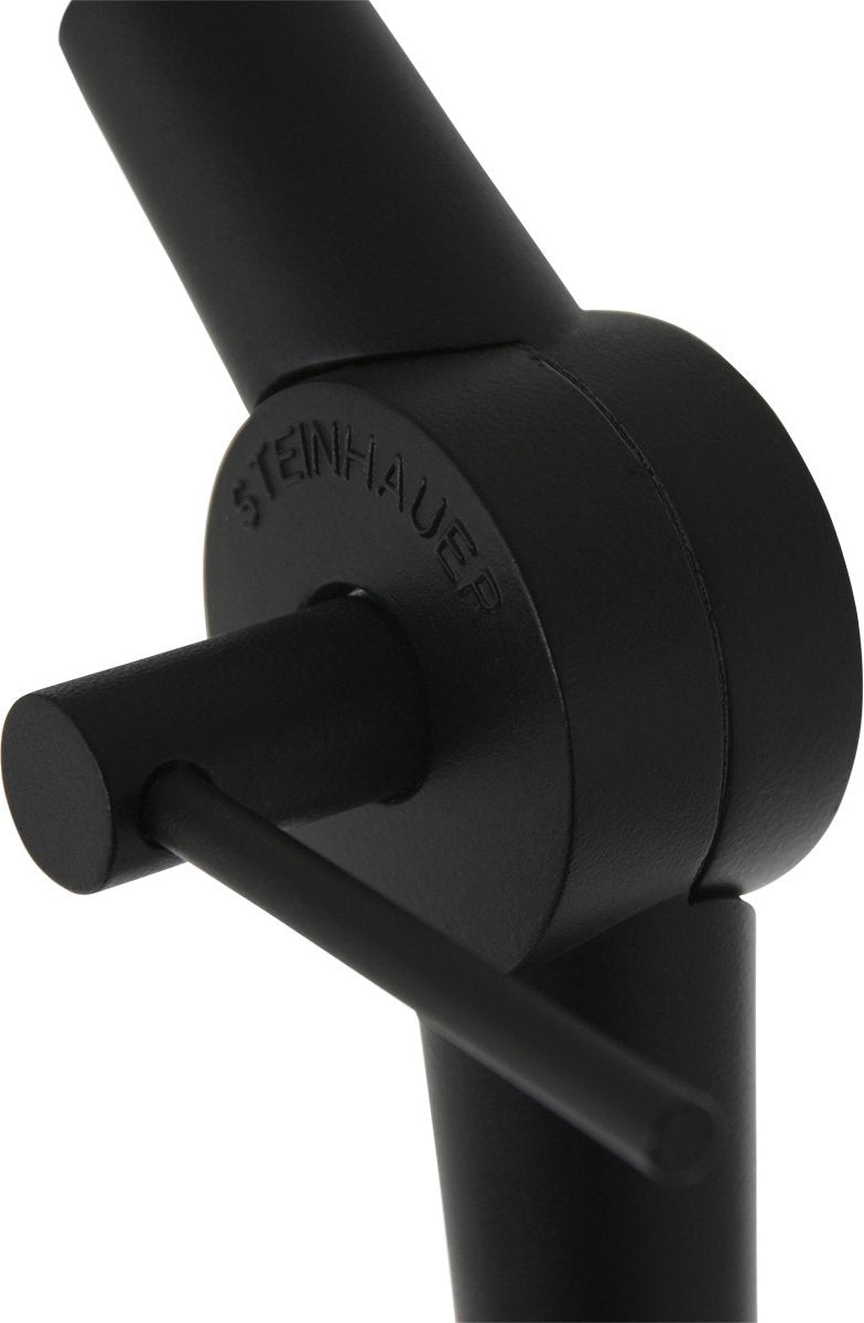Prestige Chic Lampadaire moderne - 1-lumière - Orientable, inclinable et extensible jusqu'à 250 cm - E27 - 35x100 cm - Salon/Bureau - Noir mat