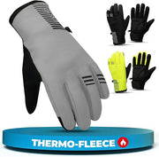 MIVELO Gants d'hiver - coupe-vent - imperméable - écran tactile - isolation 3M - antidérapant - gris XXL