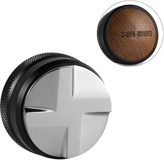 Distributeur de café MHW-3BOMBER CD – Distributeur de 58 mm à hauteur réglable et finition en bois