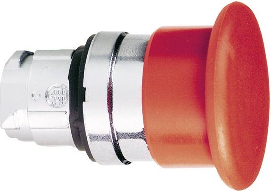 Schneider Electric Élément frontal à bouton-poussoir Harmony (champignon) - ZB4BS844 - E2AP6