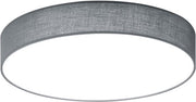 TRIO LUGANO - Plafonnier - Gris - incl. 1x SMD 42 W - Télécommande - Variateur intégré - Couleur de lumière réglable en continu - Veilleuse - Fixation au plafond - Ne convient pas pour un variateur externe - Fonction mémoire