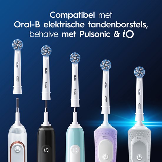 Têtes de brosse Oral-B Sensitive Clean Pro - 10 pièces - Emballage pouvant être déposé dans la boîte aux lettres