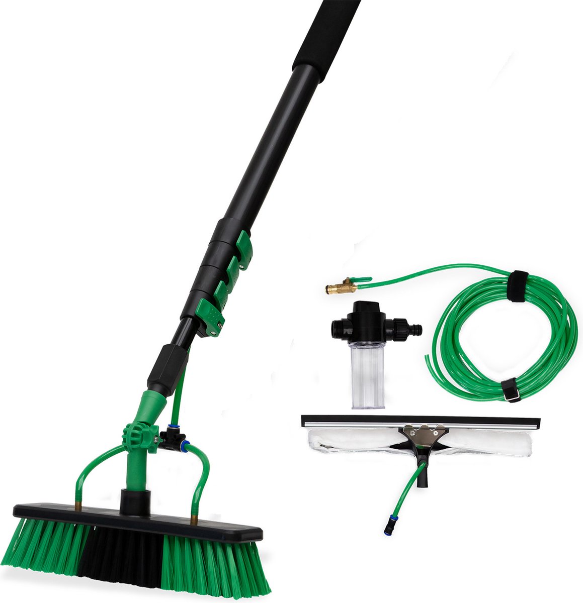 Balai à eau Hammersmith AquaClean Deluxe - 460 cm - Manche télescopique, aluminium