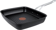 Poêle à griller Jamie Oliver by Tefal 23 x 27 cm – Induction – Revêtement antiadhésif au titane – Thermo-Spot