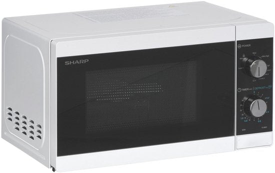 Micro-ondes et grill Sharp YC-MG01E-W - 800 W - 20 litres - blanc