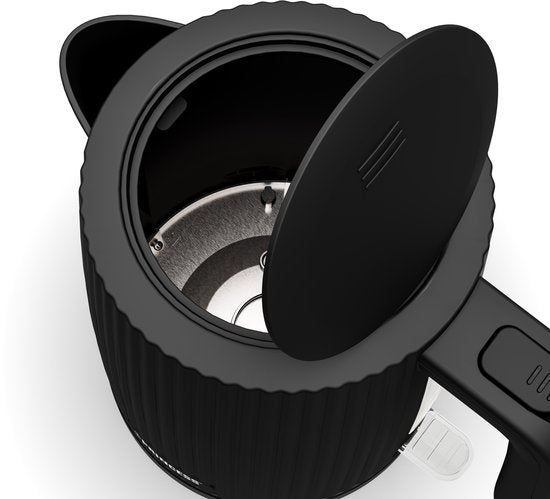 Bouilloire Princess 236058 Wave - Rétro - 1,7 litre - 2200 W - Noir