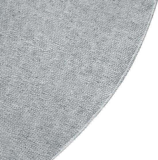 tectake® Tapis à poils courts - Rond - Ø120 cm - Sable - Tapis pour le salon, la chambre à coucher, la salle à manger - Facile d'entretien et lavable - Sous-couche antidérapante - Antiallergique - Diverses tailles et couleurs