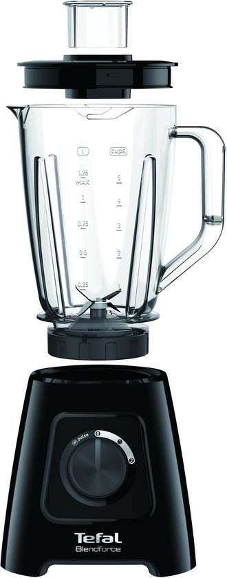 Tefal BlendForce II BL4208 - Mixeur - 1,25 L - 600 W - Appareil à smoothies - Fonction « Pulse »