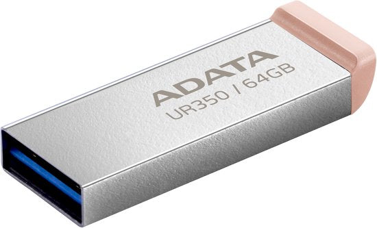 Clé USB ADATA UR350 64 Go, USB Type-A 3.2 Gen 1 (3.1 Gen 1), marron