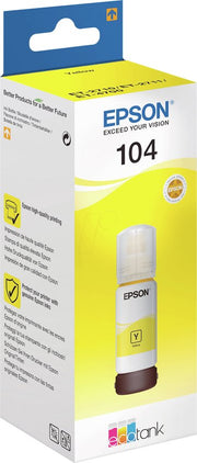 Epson 104 EcoTank - Flacon d'encre / Jaune