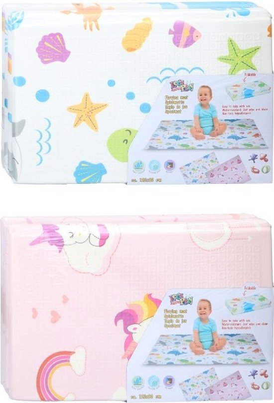 Let's Play - Tapis de jeu - Protection bébé - 1 pièce