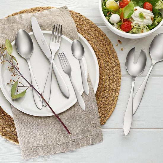 Villeroy & Boch Arthur Set de couverts - 68 pièces - Acier inoxydable brossé