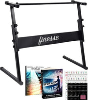 Finesse Keyboard Stand - Adjustable - Tripod - Piano Stand - Keyboard Stand