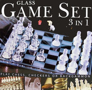 Set de jeux en verre (3 en 1)