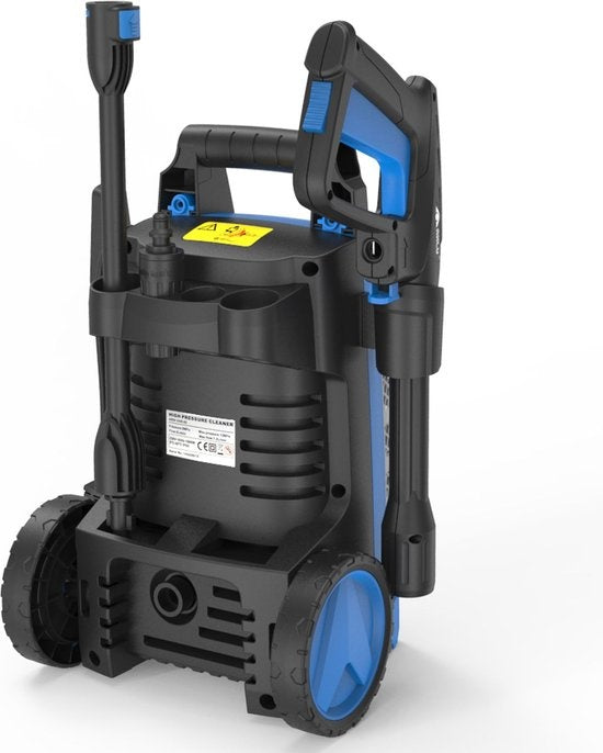 HYUNDAI nettoyeur haute pression 1500W - Ensemble complet de luxe - 360 L/h - Comprend de nombreux accessoires - buses - nettoyeur de terrasse - réservoir de savon